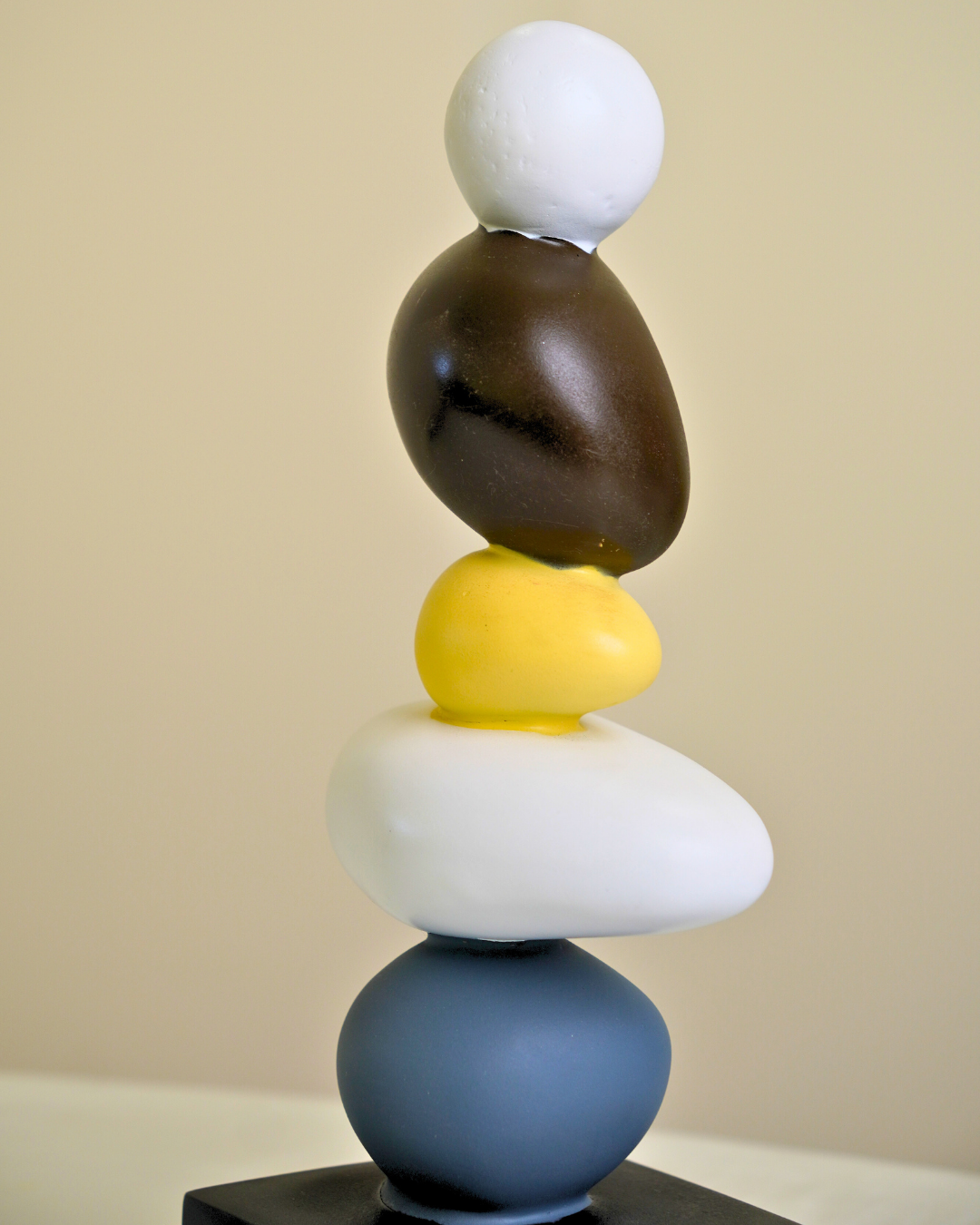 Sculpted Balanced Stone Ornament