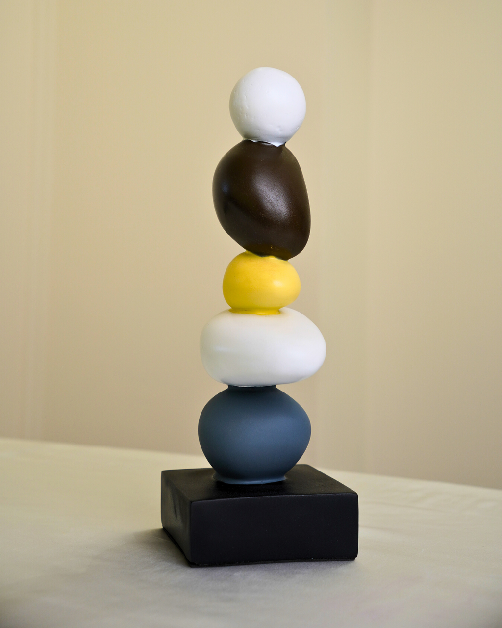 Sculpted Balanced Stone Ornament