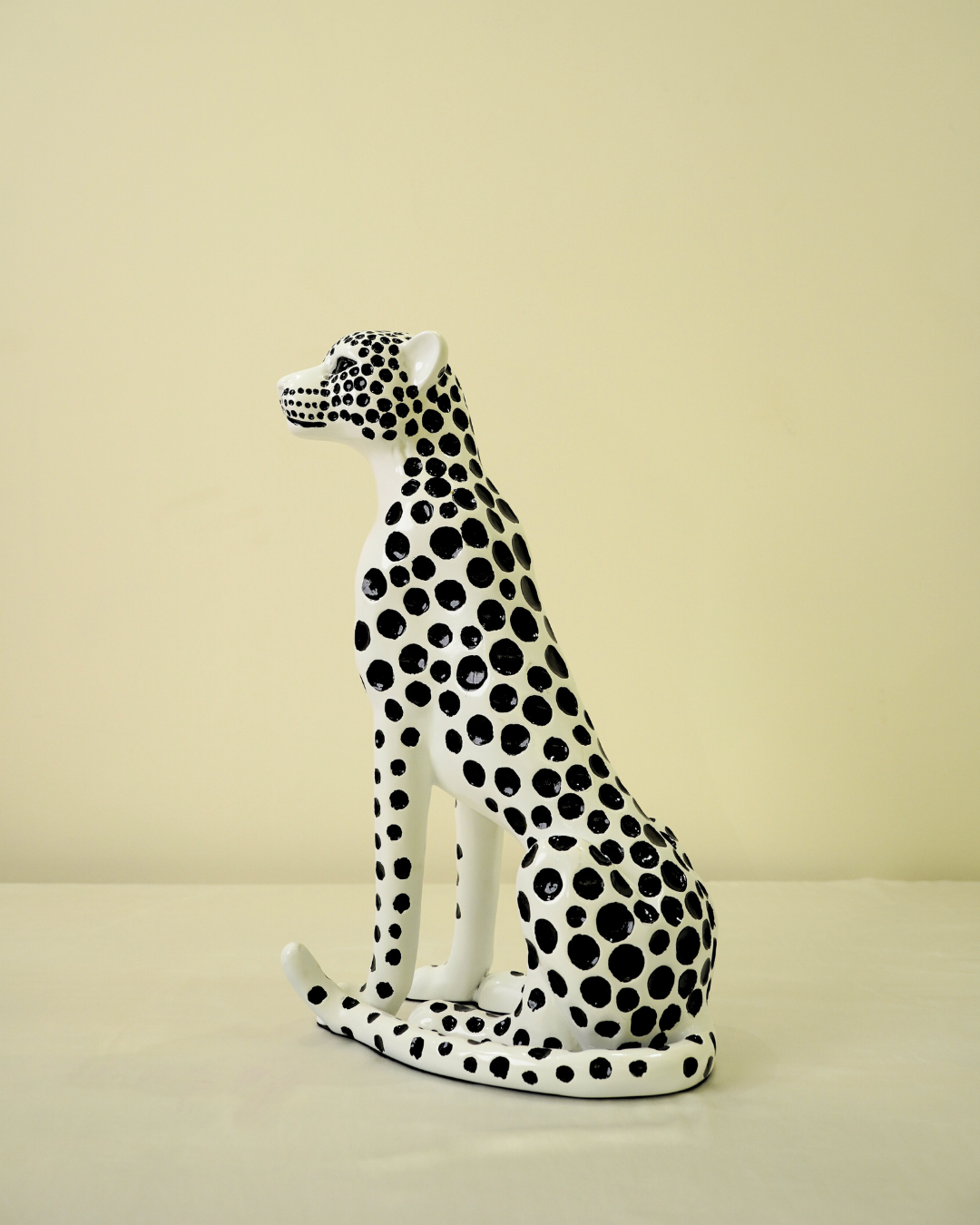 Aurora Snow Leopard Statue