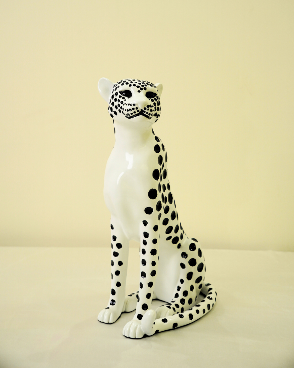 Aurora Snow Leopard Statue