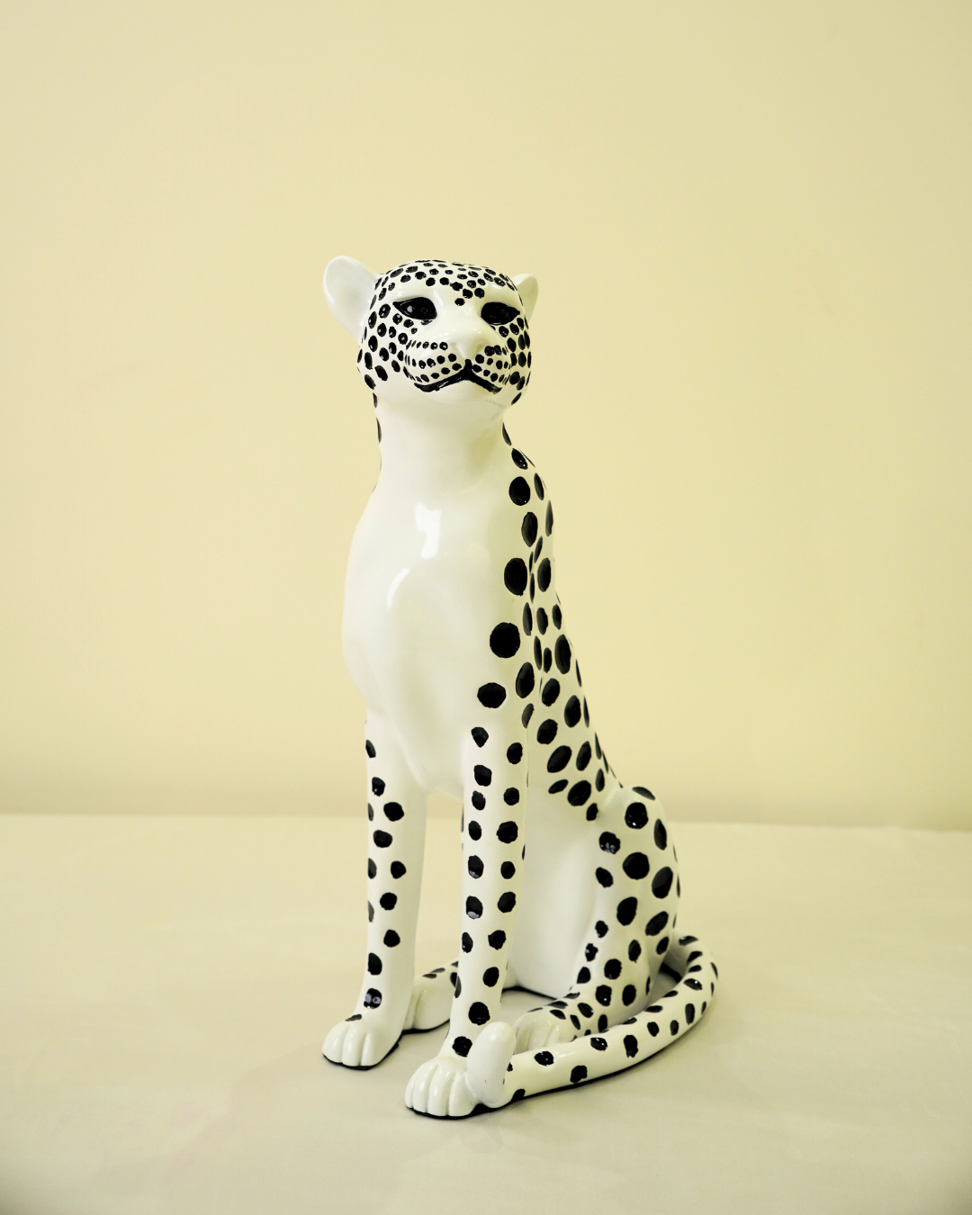 Aurora Snow Leopard Statue