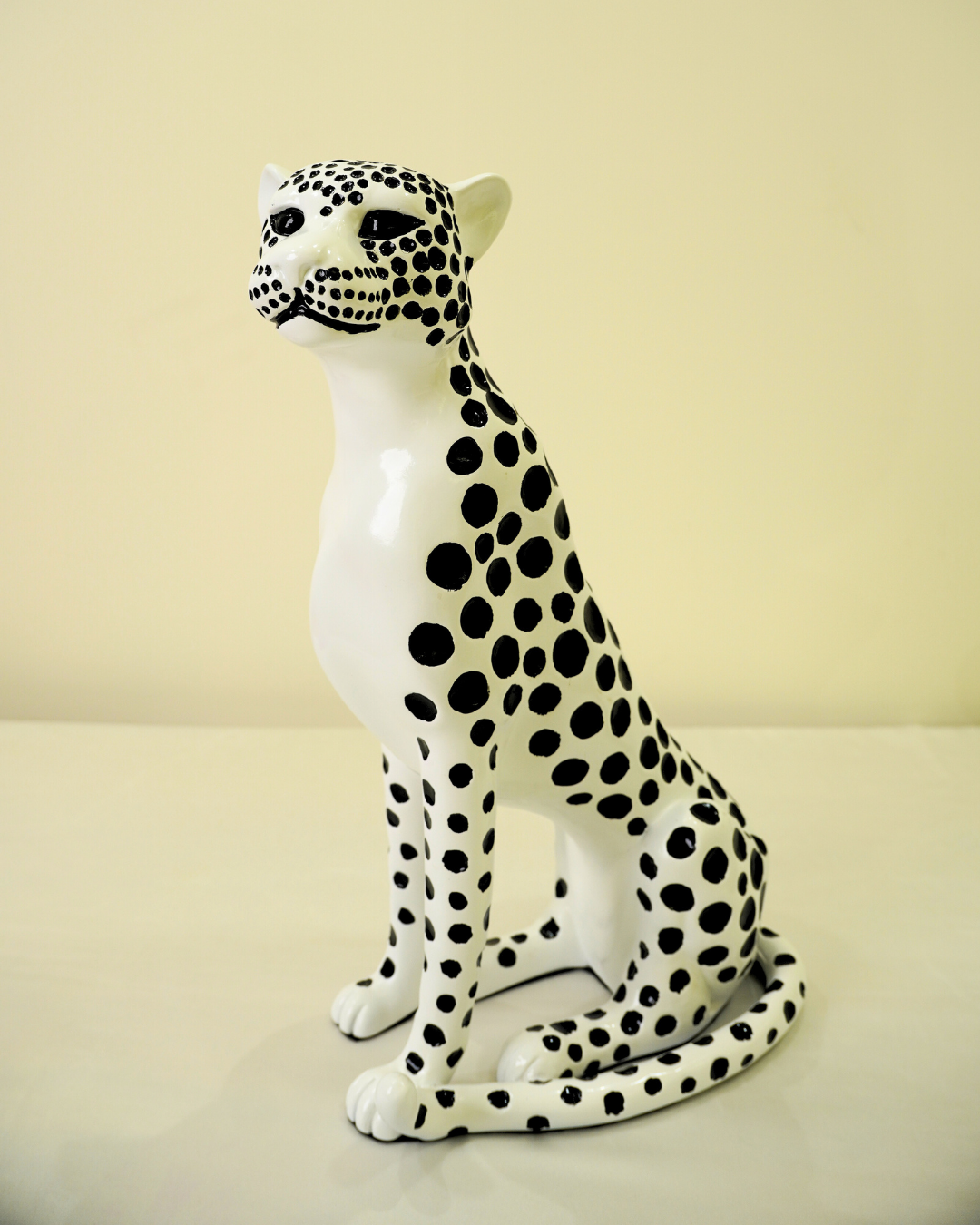 Aurora Snow Leopard Statue