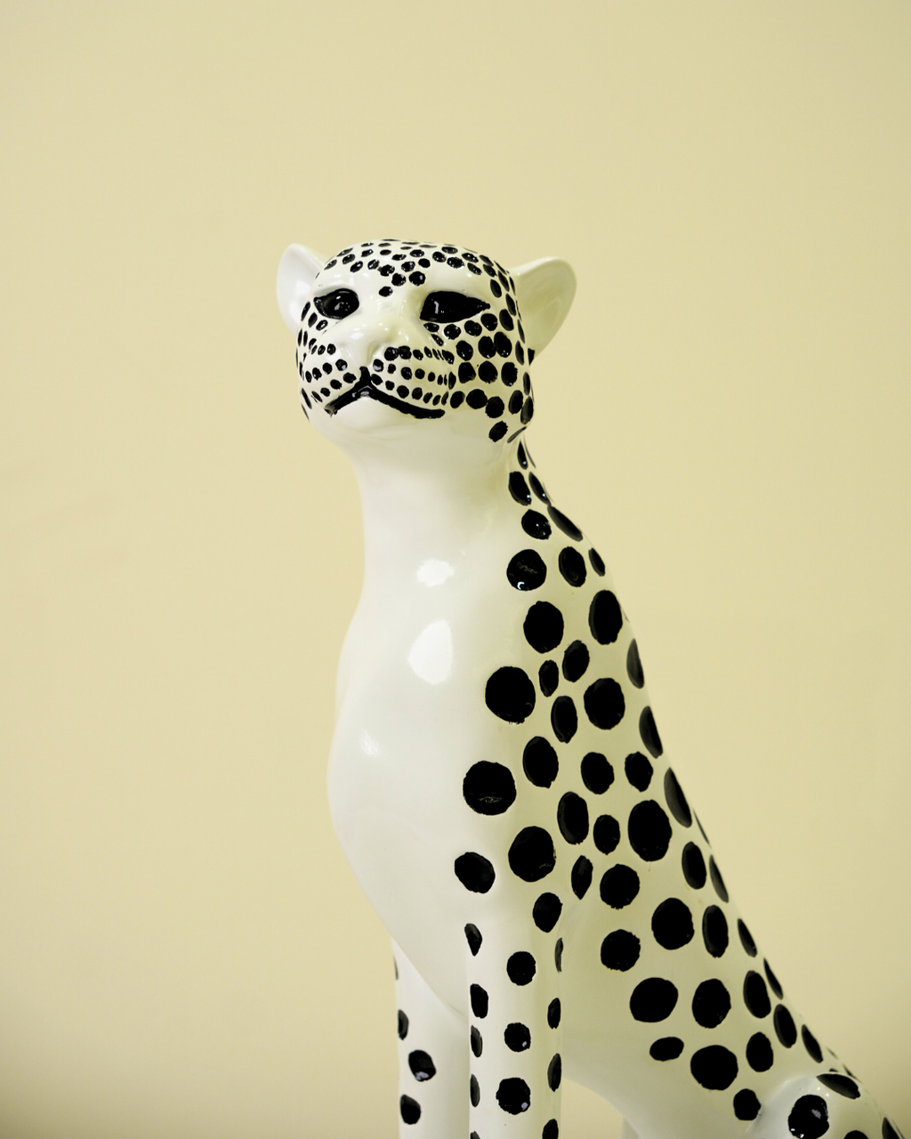 Aurora Snow Leopard Statue